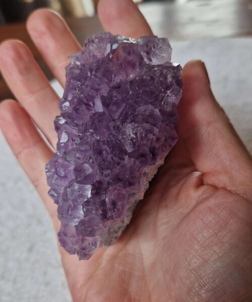 Premium High Grade Amethyst Druzy Cluster Piece 152 - 256g H4xW8xD4cm - Image 7