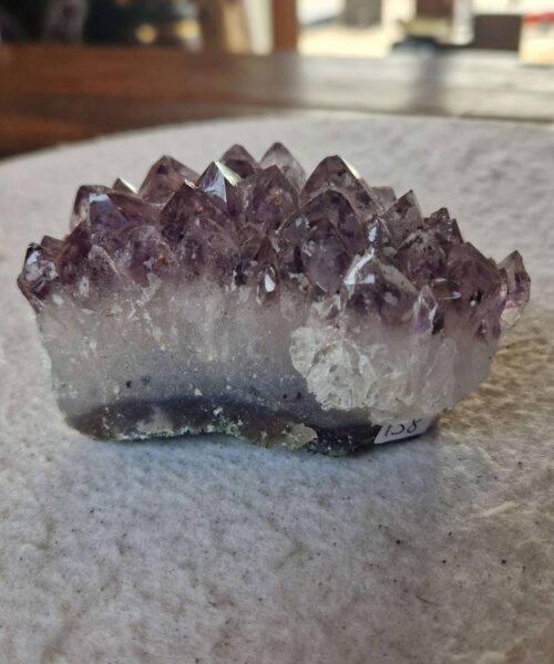 Alternative view of Premium High Grade Amethyst Druzy Cluster Piece 158 - 355g H5xW9xD5cm