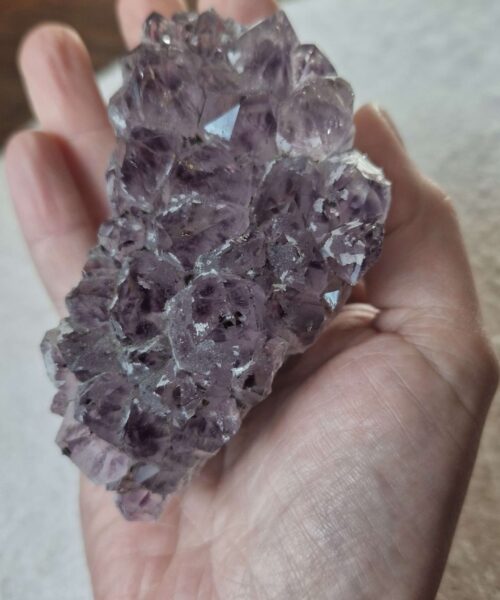 Premium High Grade Amethyst Druzy Cluster Piece 158 - 355g H5xW9xD5cm - Image 7