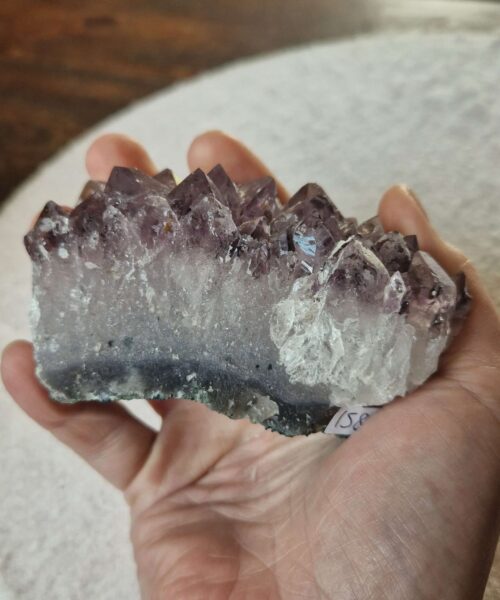 Premium High Grade Amethyst Druzy Cluster Piece 158 - 355g H5xW9xD5cm - Image 9