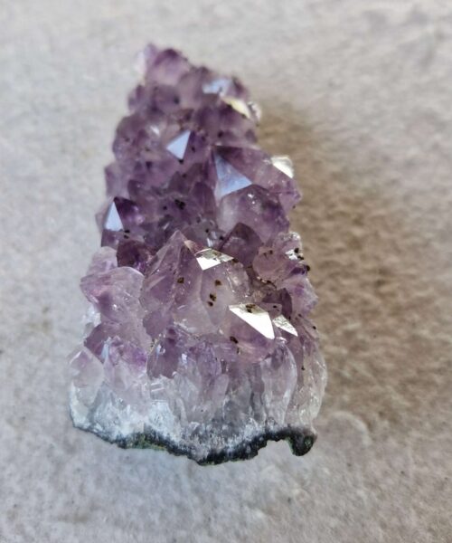 Premium High Grade Amethyst Raw Druzy Cluster Piece 161 - 301g H4.5xW11.5xD5cm - Image 3