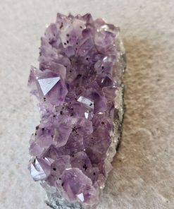 Premium High Grade Amethyst Raw Druzy Cluster Piece 161 - 301g H4.5xW11.5xD5cm