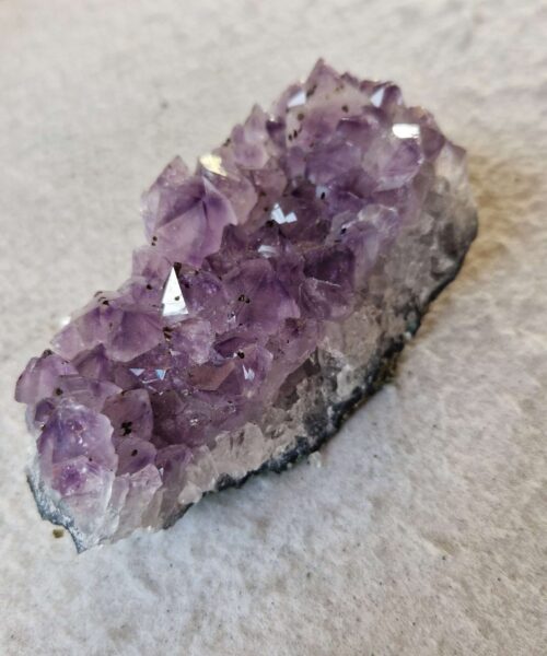 Premium High Grade Amethyst Raw Druzy Cluster Piece 161 - 301g H4.5xW11.5xD5cm - Image 10
