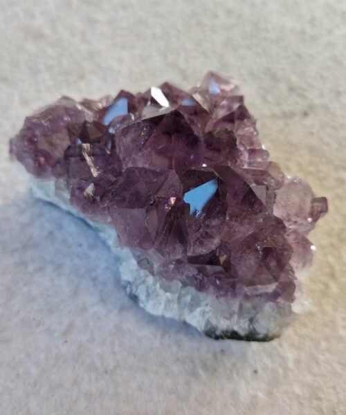 Premium High Grade Amethyst Raw Druzy Cluster Piece 164 - 373g H5.5xW9.5xD6.5cm - Image 3