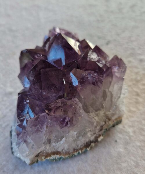 Premium High Grade Amethyst Raw Druzy Cluster Piece 164 - 373g H5.5xW9.5xD6.5cm - Image 4