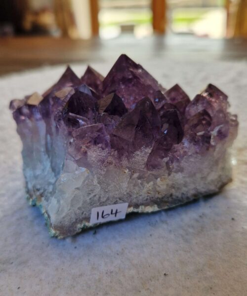 Premium High Grade Amethyst Raw Druzy Cluster Piece 164 - 373g H5.5xW9.5xD6.5cm - Image 10