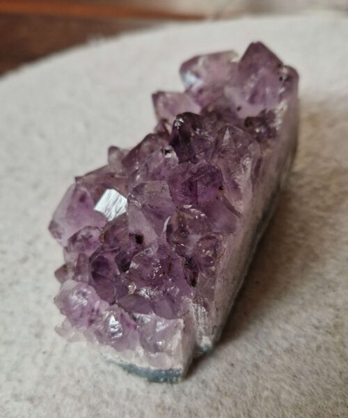 Premium High Grade Amethyst Raw Druzy Cluster Piece 176 - 364g H5xW10.5xD5.5cm - Image 4