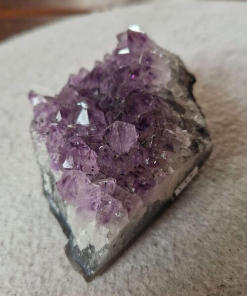 Premium High Grade Amethyst Raw Druzy Cluster Piece 177 - 394g H5xW9xD7.5cm - Image 4