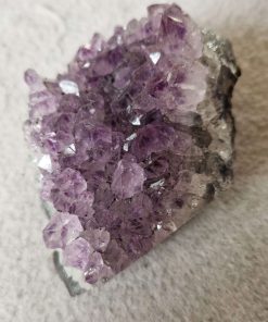 Premium High Grade Amethyst Raw Druzy Cluster Piece 177 - 394g H5xW9xD7.5cm