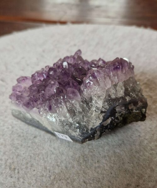 Premium High Grade Amethyst Raw Druzy Cluster Piece 177 - 394g H5xW9xD7.5cm - Image 6
