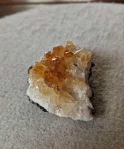 Premium High Grade Citrine Raw Druzy Cluster Piece 58 - 134g H3xW8.5xD6cm