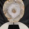 Large Premium Agate Natural Slice on Stand 11 – 3.529g - H36xW25xD12