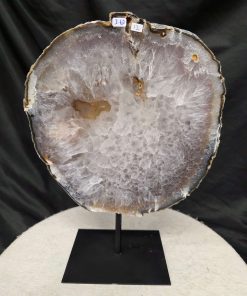 Large Premium Agate Natural Slice on Stand 12 – 3.532g - H35xW25xD12