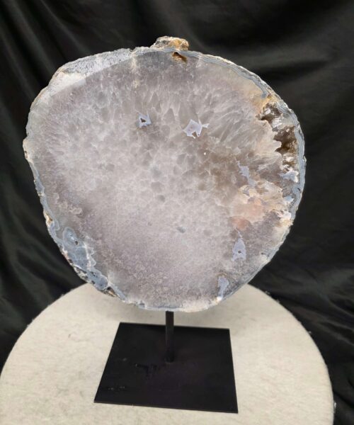 Large Premium Agate Natural Slice on Stand 12 – 3.532g - H35xW25xD12cm - Image 3
