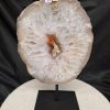 Large Premium Agate Natural Slice on Stand 13 – 2.942g - H34xW21xD12