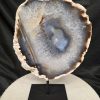 Large Premium Agate Natural Slice on Stand 14 – 3.444g - W35xW25xD12cm