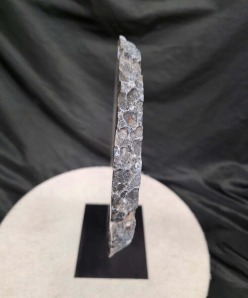 Alternative view of Large Premium Agate Natural Slice on Stand 16 – 2.978g - H34xW25xD12cm