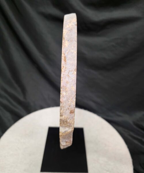 Alternative view of Large Premium Agate Natural Slice on Stand 18 – 2.926g - H24xW28xD12cm