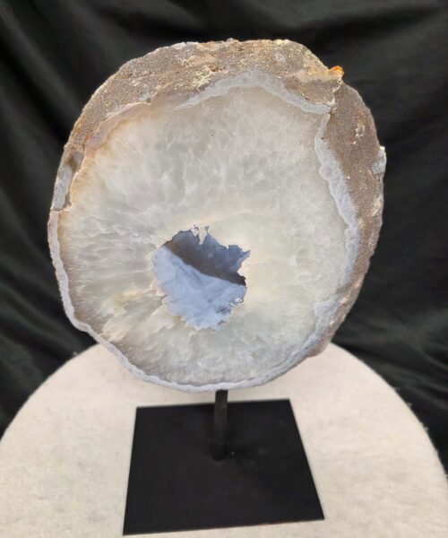 Large Premium Agate Natural Slice on Stand 19 – 2.444g - H31xW20xD12cm - Image 3