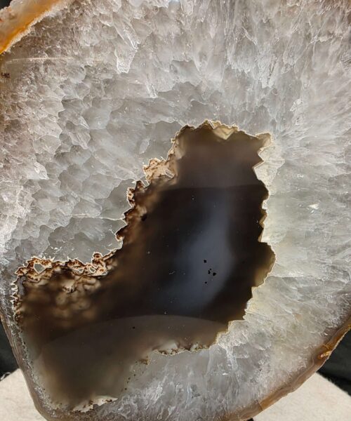 Large Premium Agate Natural Slice on Stand 19 – 2.444g - H31xW20xD12cm - Image 4