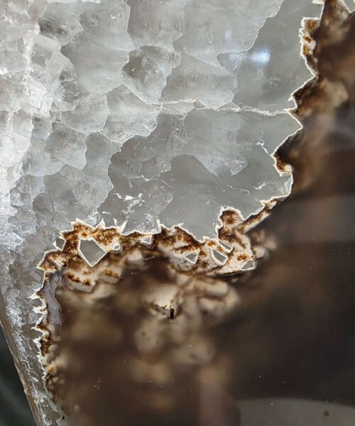 Large Premium Agate Natural Slice on Stand 19 – 2.444g - H31xW20xD12cm - Image 8