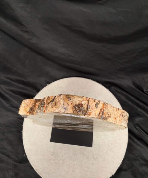 Large Premium Agate Natural Slice on Stand 20 – 2.911g - H37xW22xD12cm - Image 7