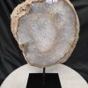 Large Premium Agate Natural Slice on Stand 23 – 3.473g - H35xW24xD12cm