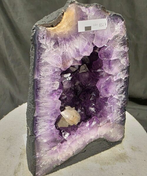 Amethyst Crystal Geode 1027 Premium Queen Grade 8.6kg H27xW19xD15cm - Image 2