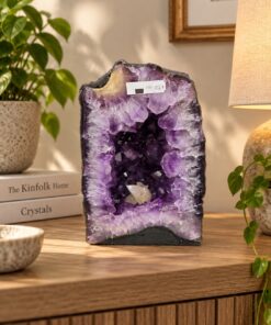 Amethyst Crystal Geode 1027 Premium Queen Grade 8.6kg H27xW19xD15cm