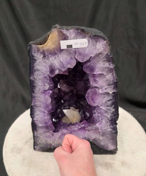 Amethyst Crystal Geode 1027 Premium Queen Grade 8.6kg H27xW19xD15cm - Image 4