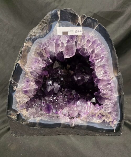 Amethyst Crystal Geode 1066 Premium Queen Grade 12.39kg H25xW25xD16cm - Image 10