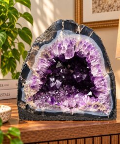 Amethyst Crystal Geode 1066 Premium Queen Grade 12.39kg H25xW25xD16cm
