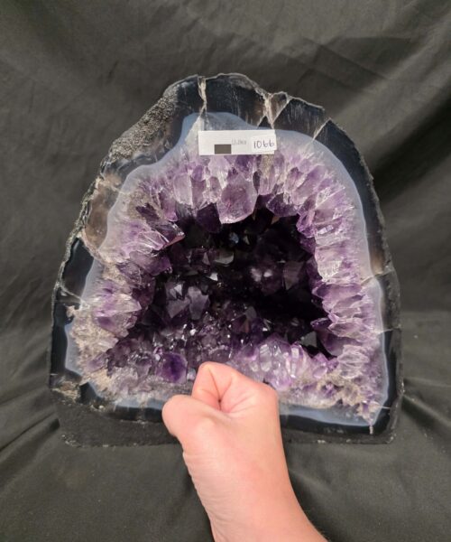 Amethyst Crystal Geode 1066 Premium Queen Grade 12.39kg H25xW25xD16cm - Image 5
