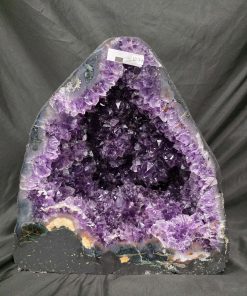 Amethyst Crystal Geode 1077 Premium Queen Grade 14.4kg H32xW30xD14cm