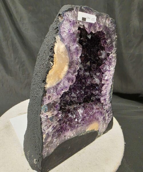 Alternative view of Amethyst Crystal Geode 1083 Premium Queen Grade 15.79kg H31xW28xD16cm