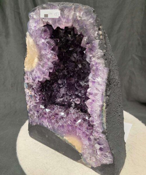Amethyst Crystal Geode 1083 Premium Queen Grade 15.79kg H31xW28xD16cm - Image 3