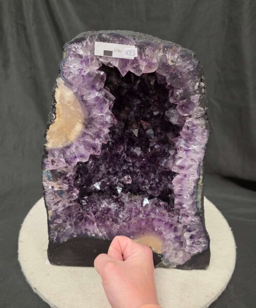 Amethyst Crystal Geode 1083 Premium Queen Grade 15.79kg H31xW28xD16cm - Image 4