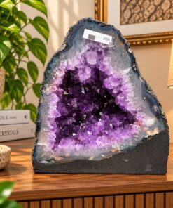 Amethyst Crystal Geode 1086 Premium Queen Grade 15.28kg H32xW29xD15cm
