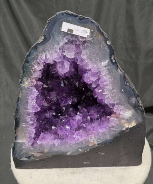 Amethyst Crystal Geode 1086 Premium Queen Grade 15.28kg H32xW29xD15cm - Image 10