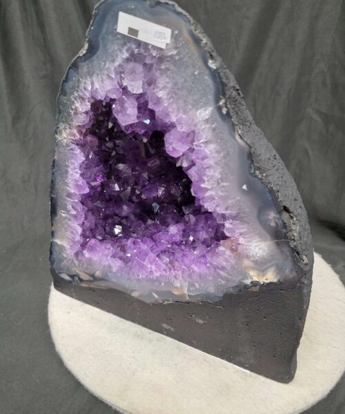 Amethyst Crystal Geode 1086 Premium Queen Grade 15.28kg H32xW29xD15cm - Image 3