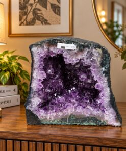 Amethyst Crystal Geode 1088 Premium Queen Grade 16.46kg H26xW29xD18cm