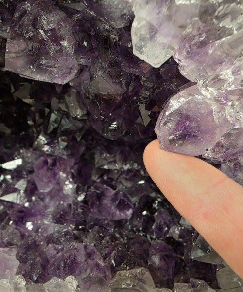 Amethyst Crystal Geode 1088 Premium Queen Grade 16.46kg H26xW29xD18cm - Image 6