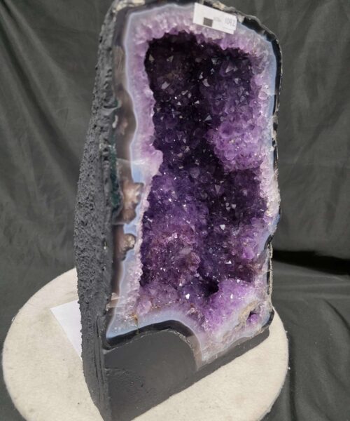 Alternative view of Amethyst Crystal Geode 1092 Premium Queen Grade 18.73kg H38xW23xD17cm