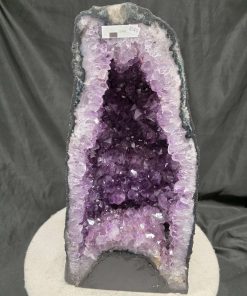 Amethyst Crystal Geode 1099 Premium Queen Grade 15kg H42xW21xD15cm