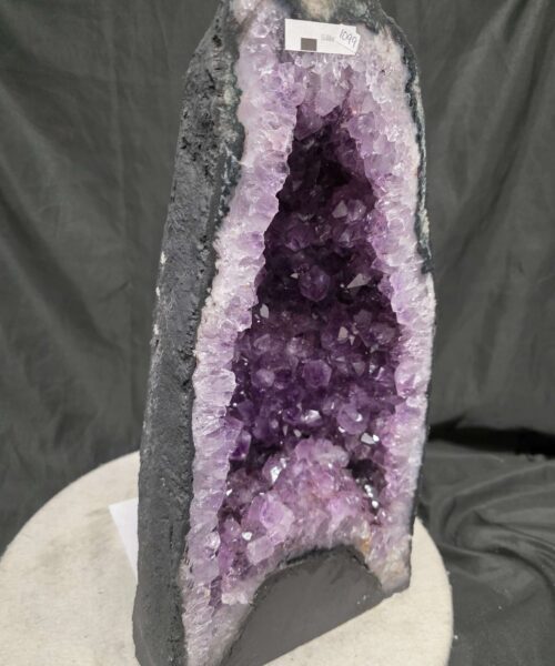 Alternative view of Amethyst Crystal Geode 1099 Premium Queen Grade 15kg H42xW21xD15cm