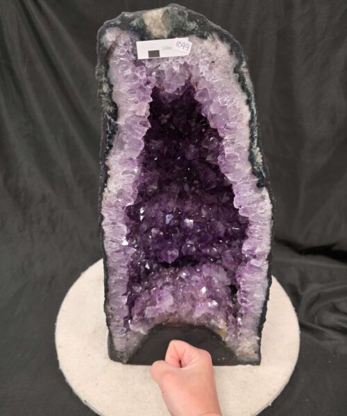 Amethyst Crystal Geode 1099 Premium Queen Grade 15kg H42xW21xD15cm - Image 4