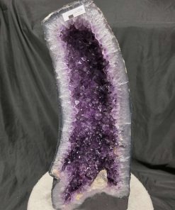 Tall Amethyst Crystal Geode 1106 Premium Queen Grade 17.58kg – H53xW22xD14cm