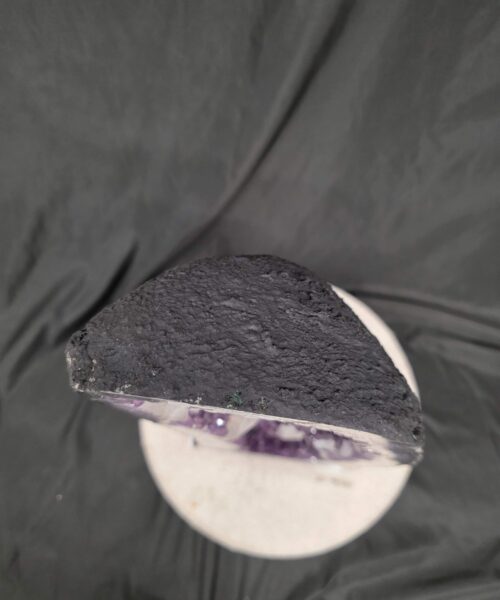 Tall Amethyst Crystal Geode 1108 Premium Queen Grade 16.44kg – H52xW20xD15cm - Image 8