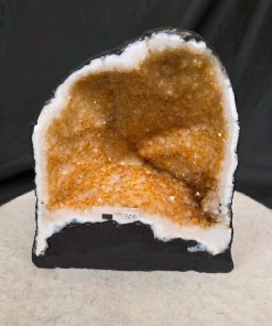 Citrine Geode 500 Crystal Cluster Druzy Premium Grade 4.33kg H19xW18xD13cm