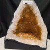 Citrine Geode 501 Crystal Cluster Druzy Premium Grade 7.11kg H23xW21xD14cm